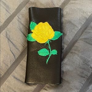 Leather Pony Tail Cover